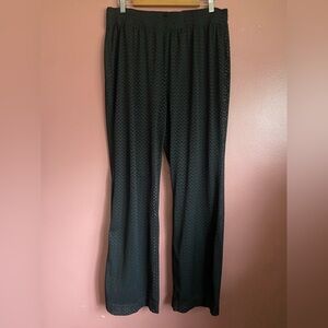 Torrid mesh zig zag pants 1X